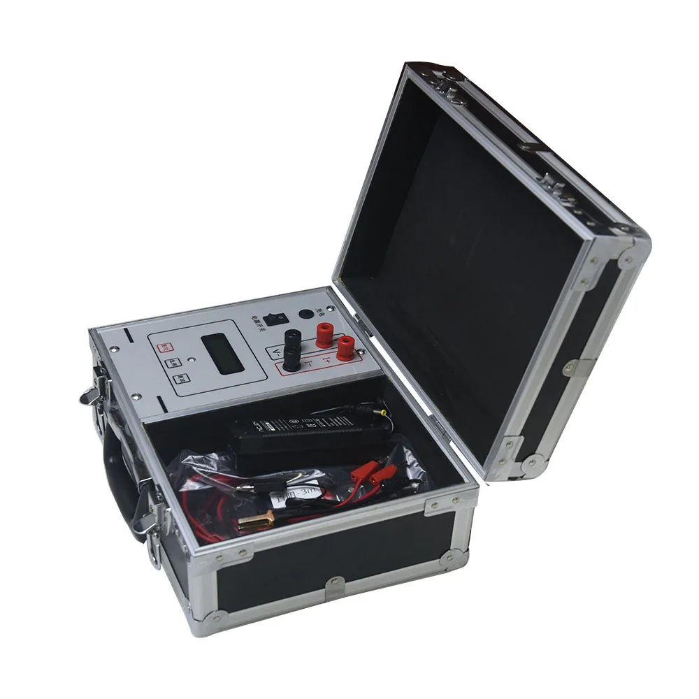 X Automatic Portable 1A/10A Milliohmmeter DC Winding Resistance Test Meter DC Resistance Tester for Transformer Motor Switch Cab
X Automatic Portable 1A/10A Milliohmmeter DC Winding Resistance Test Meter DC Resistance Tester for Transformer Motor Switch Cab