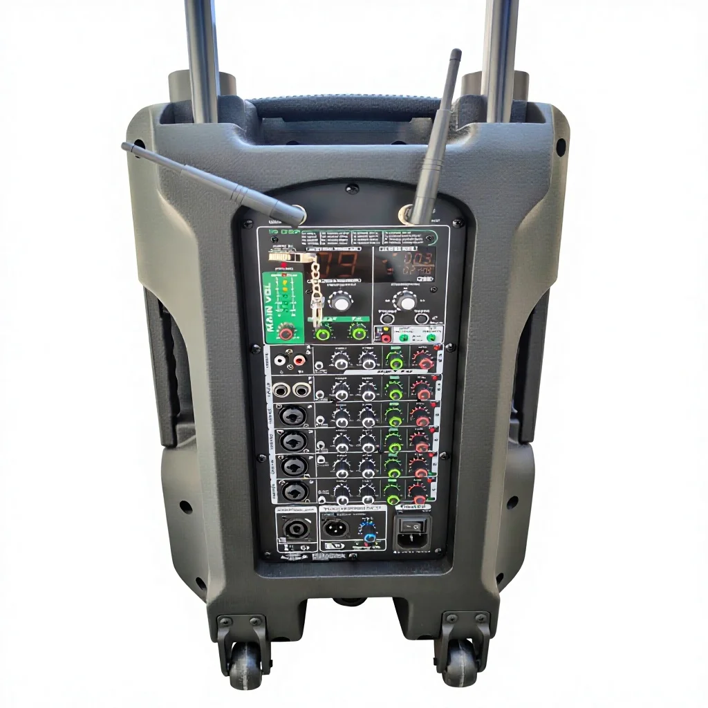 Large Volume Mobile Trolley Speaker for Outdoor Square Dance High Mobile Trolley Outdoor High Portable Loud Sound
Large Volume Mobile Trolley Speaker for Outdoor Square Dance High Mobile Trolley Outdoor High Portable Loud Sound