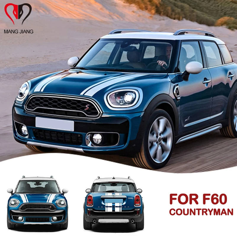 Car Engine Hood Trunk Stickers For Mini Cooper F60 Countryman Decals Front Stripe Engine Rear Vinyl Car Accessories Decoration
Car Engine Hood Trunk Stickers For Mini Cooper F60 Countryman Decals Front Stripe Engine Rear Vinyl Car Accessories Decoration