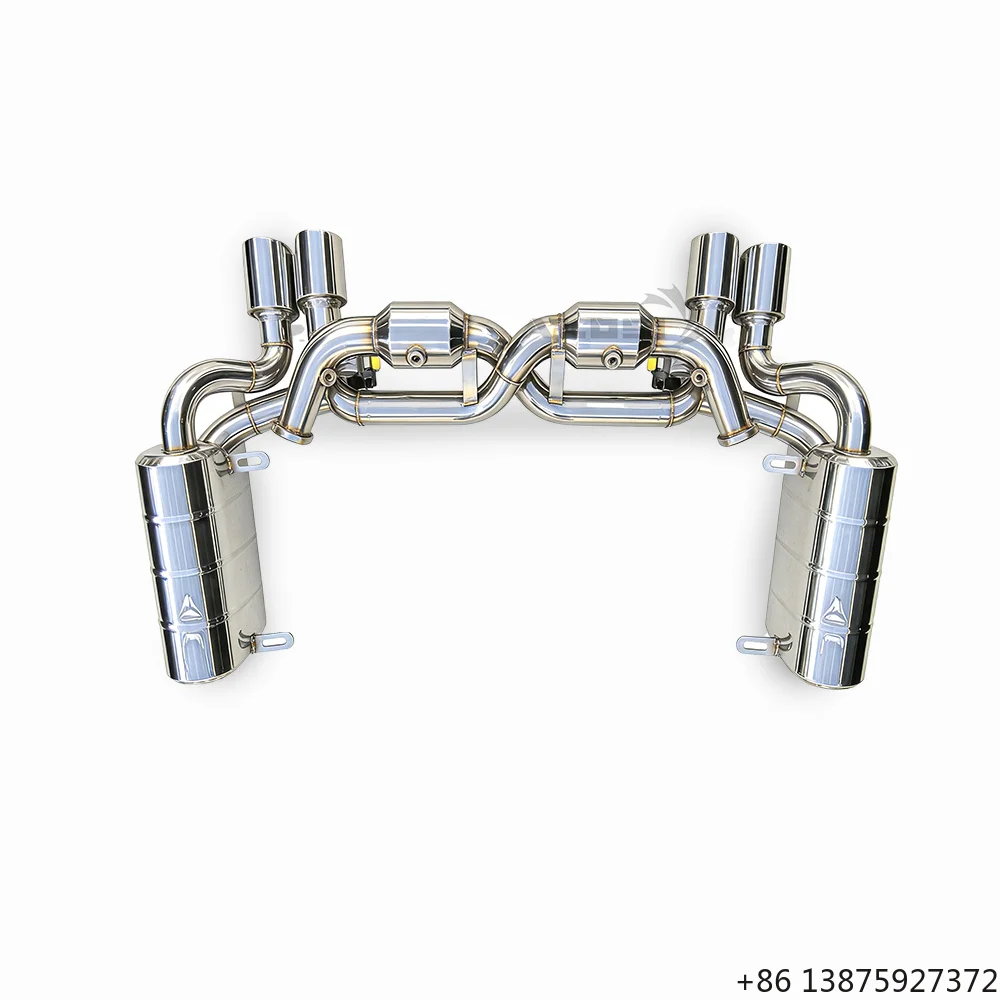 Aggressive Flat-Six Sound Valve Exhaust for 911 996 3.4 3.6 | Valvetronic Axle-back Muffler Stainless Steel 1997-2005
Aggressive Flat-Six Sound Valve Exhaust for 911 996 3.4 3.6 | Valvetronic Axle-back Muffler Stainless Steel 1997-2005