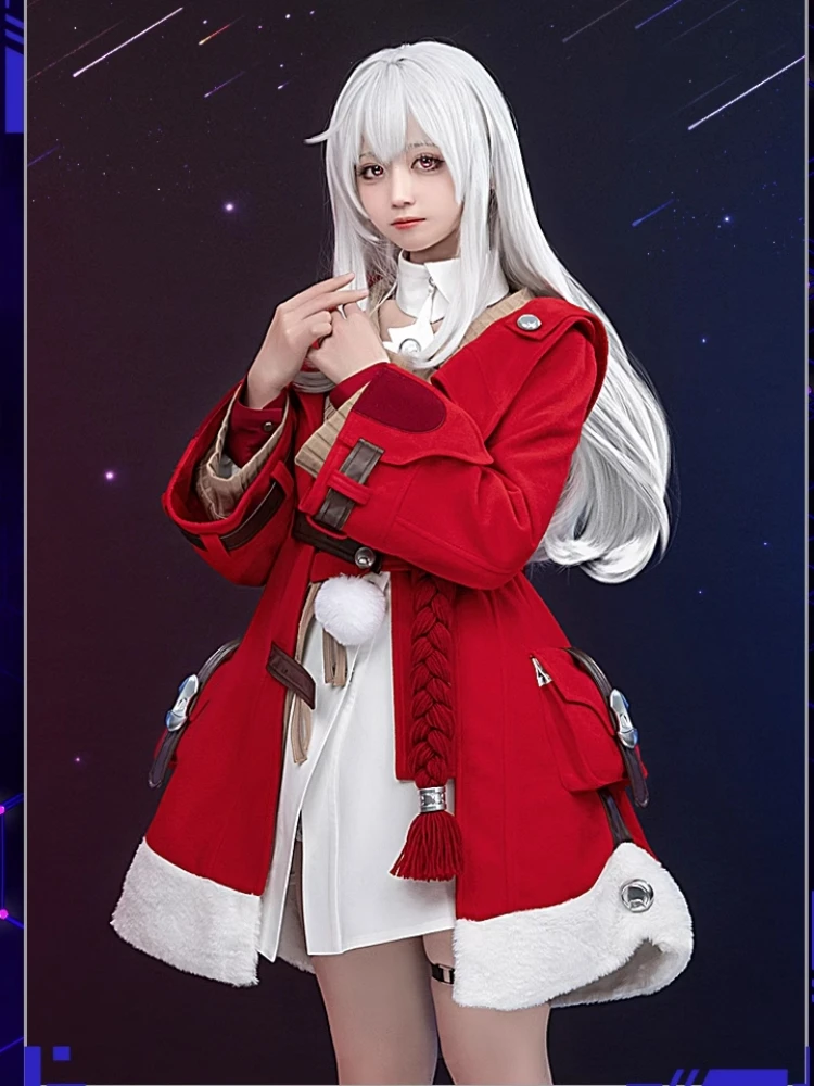 Костюм для косплея Clara Game Honkai: Star Rail, аниме, женское модное короткое платье на Хэллоуин, повседневный костюм Comic-con, осенний костюм на складе
Костюм для косплея Clara Game Honkai: Star Rail, аниме, женское модное короткое платье на Хэллоуин, повседневный костюм Comic-con, осенний костюм на складе