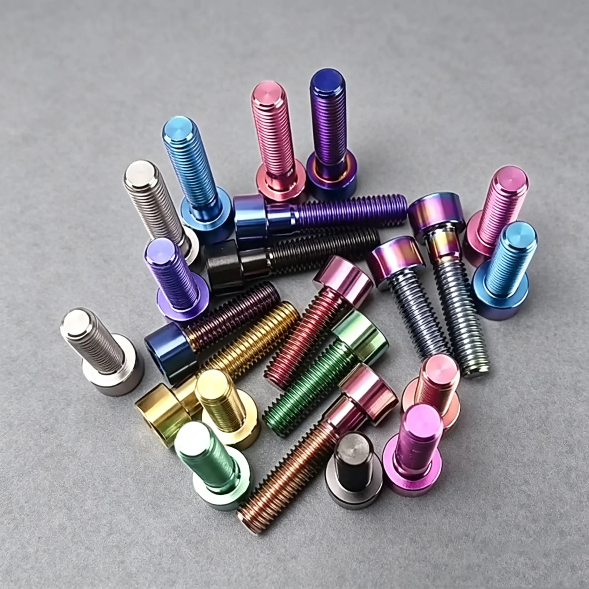 2Pcs M5-M8 Titanium Alloy Cup Head Hex Bolt FT/HT Bicycle Drone Aeromodelling Accessories
2Pcs M5-M8 Titanium Alloy Cup Head Hex Bolt FT/HT Bicycle Drone Aeromodelling Accessories