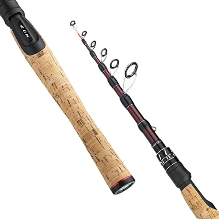XPEDITE Portable Telescopic Fishing Rods, Spinning and Casting, 24T Carbon Blanks and Solid Carbon Tip, Cork Handle, Travel Rod
XPEDITE Portable Telescopic Fishing Rods, Spinning and Casting, 24T Carbon Blanks and Solid Carbon Tip, Cork Handle, Travel Rod