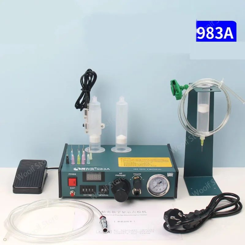 Glue Dispenser machine Liquid Semi Automatic Dispensing 220V Auto Glue Dispenser Dispensing system
Glue Dispenser machine Liquid Semi Automatic Dispensing 220V Auto Glue Dispenser Dispensing system