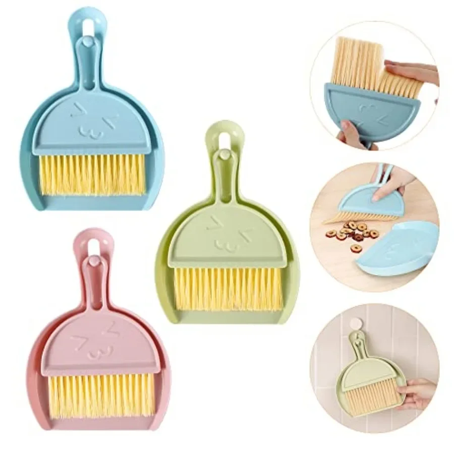 3PCS Mini Broom and Dustpan Set for Home, Car, Kitchen, Table, - Durable Plastic Bristles, Handheld, Hangable, 3 Colors
3PCS Mini Broom and Dustpan Set for Home, Car, Kitchen, Table, - Durable Plastic Bristles, Handheld, Hangable, 3 Colors