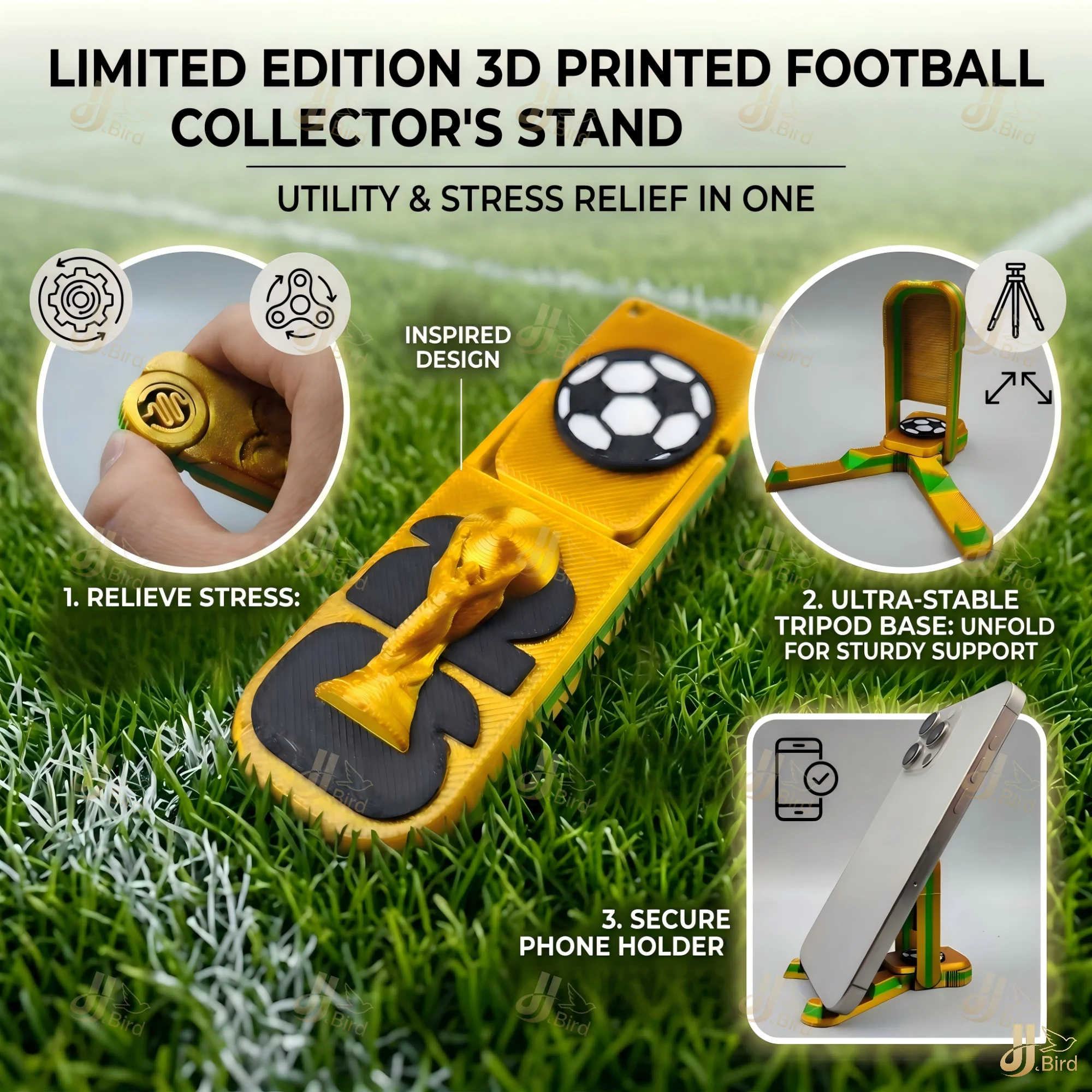 Football elements Foldable Portable Phone Stand,Creative Keychain Decor, Desktop Lazy Phone Holder, Match Viewing Live Stream
Football elements Foldable Portable Phone Stand,Creative Keychain Decor, Desktop Lazy Phone Holder, Match Viewing Live Stream