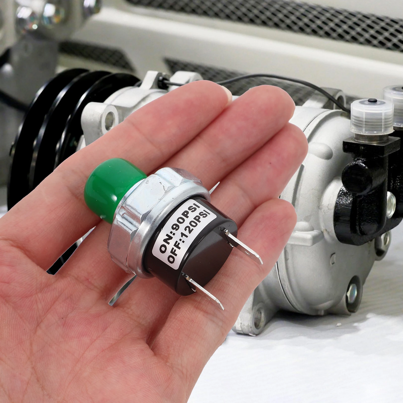 Multifunctional Pressure Switch High Low Control Compact Durable Water Gas Oil Air Compressor Part Valve Regulator Sensor For
Multifunctional Pressure Switch High Low Control Compact Durable Water Gas Oil Air Compressor Part Valve Regulator Sensor For