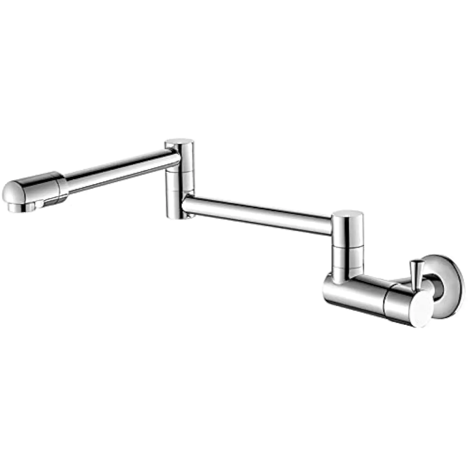 Pot Filler Faucet Wall Mount Single Cold Kitchen 360° Swivel Folding Stretchable Kitchen Brass Single Handle Double Joint Swing
Pot Filler Faucet Wall Mount Single Cold Kitchen 360° Swivel Folding Stretchable Kitchen Brass Single Handle Double Joint Swing
