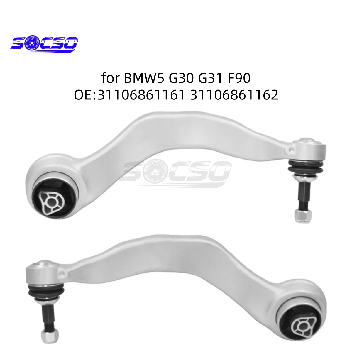 Lower Front Control Arm Left or Right for BMW 5 G30 G31 F90 518 520 530 540 620 630 640 OE 31106861161 31106861162
Lower Front Control Arm Left or Right for BMW 5 G30 G31 F90 518 520 530 540 620 630 640 OE 31106861161 31106861162