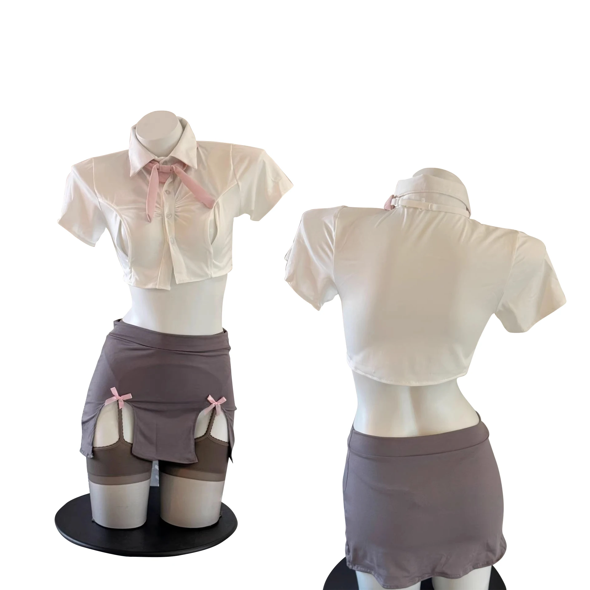 Hot Pornographic Cosplay College Schoolgirl Uniform Seduction Hollow Out Cute Top Slit Skirt Role Play Lingerie Student
Hot Pornographic Cosplay College Schoolgirl Uniform Seduction Hollow Out Cute Top Slit Skirt Role Play Lingerie Student