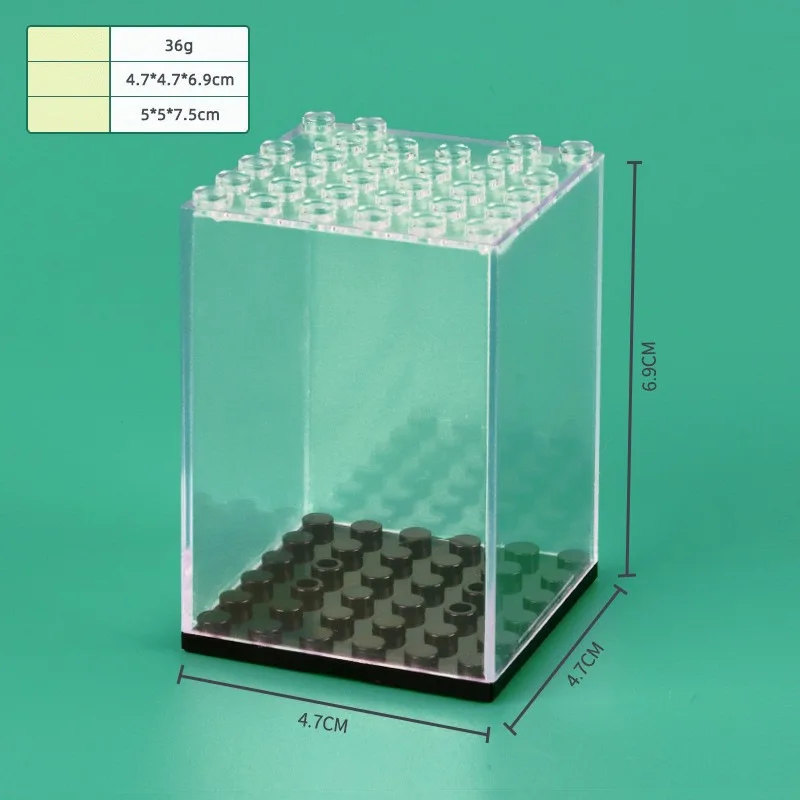 Акриловый витрина для минифигурок, пылезащитный штабелируемый ящик для демонстрации строительных блоков для фигурок, кукол, органайзер для хранения предметов
Акриловый витрина для минифигурок, пылезащитный штабелируемый ящик для демонстрации строительных блоков для фигурок, кукол, органайзер для хранения предметов