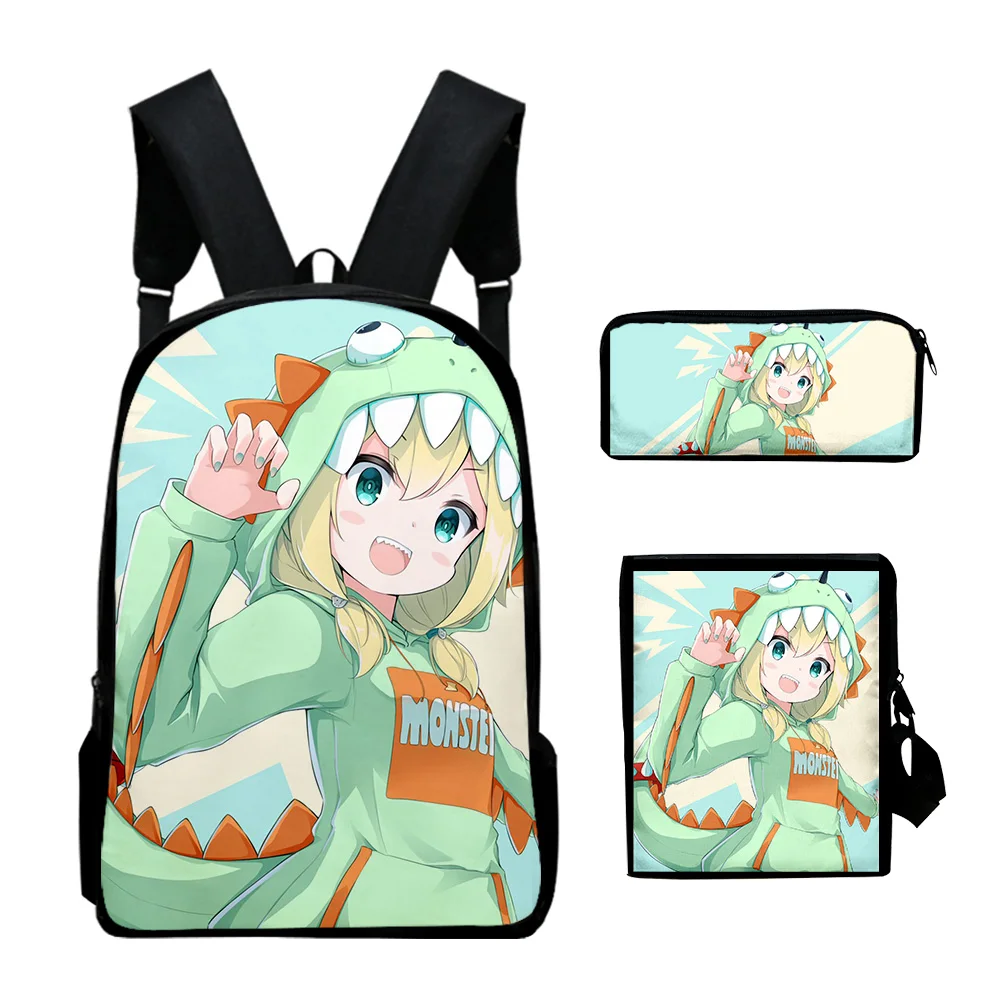 Classic Popular Pikamee Anime 3D Print 3pcs/Set pupil School Bags Laptop Daypack Backpack Inclined shoulder bag Pencil Case
Classic Popular Pikamee Anime 3D Print 3pcs/Set pupil School Bags Laptop Daypack Backpack Inclined shoulder bag Pencil Case