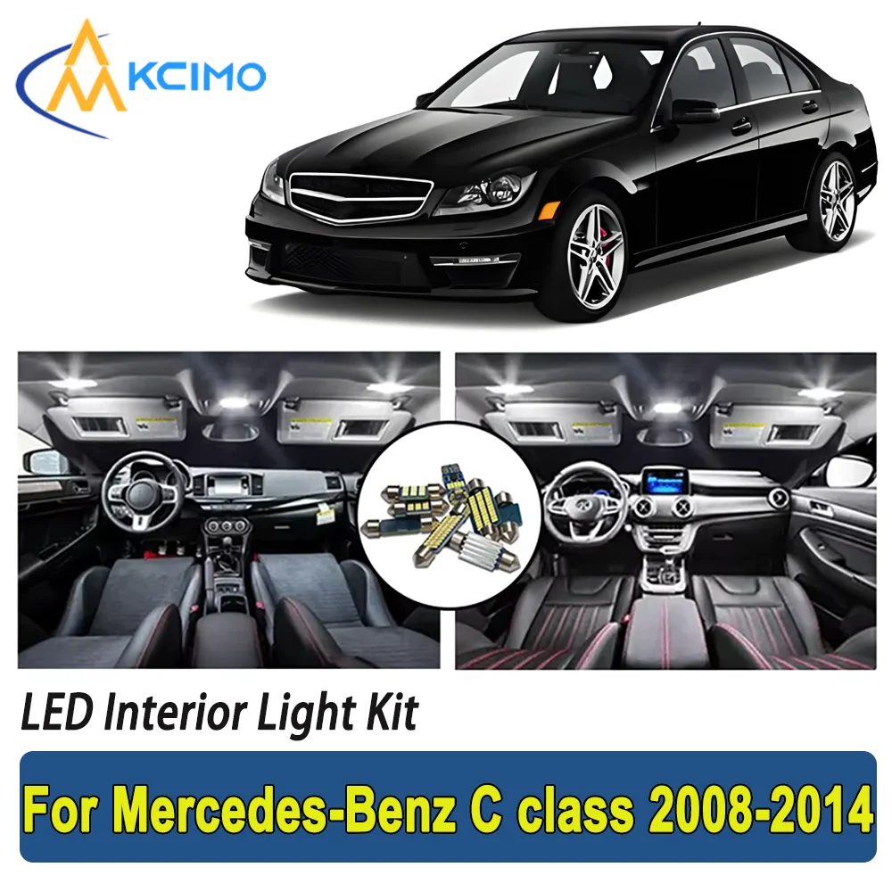 New Light Bulb For Mercedes-Benz C class S204 Estate (2008-2014) Premium Bright LED Interior Dome Map Trunk Light Kit Car Led
New Light Bulb For Mercedes-Benz C class S204 Estate (2008-2014) Premium Bright LED Interior Dome Map Trunk Light Kit Car Led