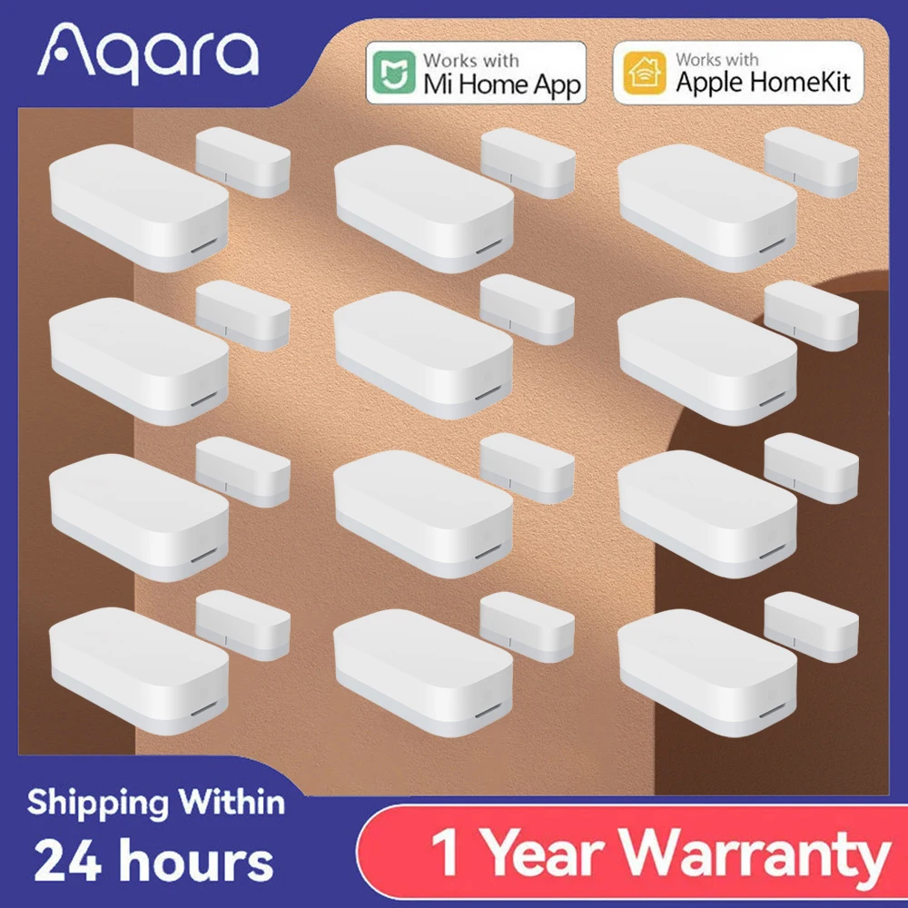 Original Aqara Door Window Sensor ZigBee Wireless Connection Smart Home MCCGQ11LM Mini Door Sensor Work With HomeKit MiHome APP
Original Aqara Door Window Sensor ZigBee Wireless Connection Smart Home MCCGQ11LM Mini Door Sensor Work With HomeKit MiHome APP