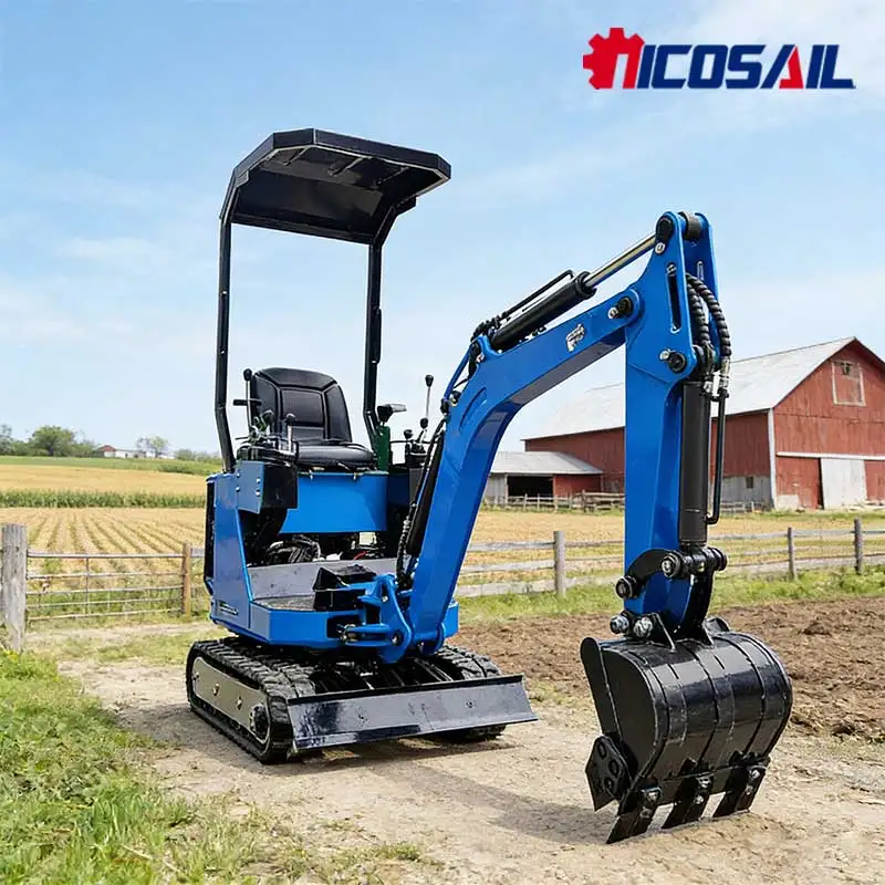 High - Quality 1 Ton Backyard Landscaping Mini Clawer Excavator – Ideal for Home Fence Line Trenching & Irrigation Setup
High - Quality 1 Ton Backyard Landscaping Mini Clawer Excavator – Ideal for Home Fence Line Trenching & Irrigation Setup