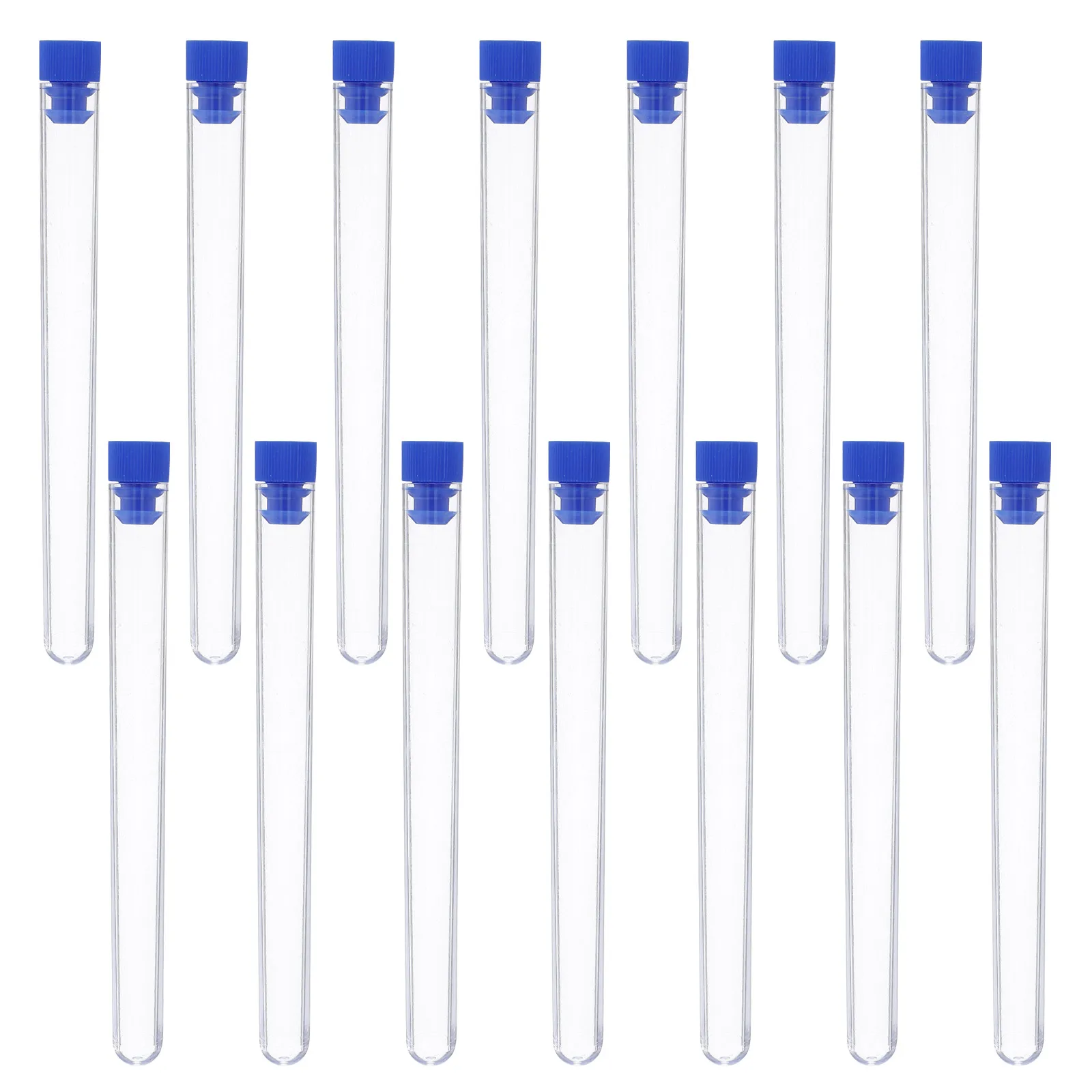 50pcs Plastic Test Tubes Clear Lab Material Transparent Storage 15x100mm Sampling Tube Container Test Tubes
50pcs Plastic Test Tubes Clear Lab Material Transparent Storage 15x100mm Sampling Tube Container Test Tubes
