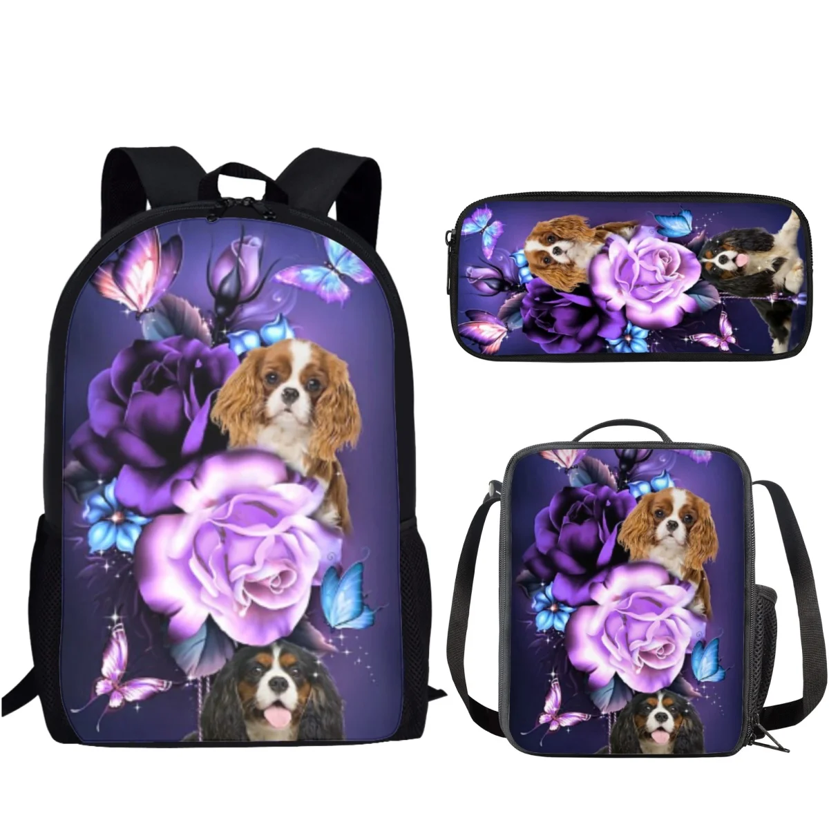 Cavalier King Cute Kids School Bags Set of 3 Backpack Back to School Orthopedic Fashion Bookbags for Primary Students Mochila
Cavalier King Cute Kids School Bags Set of 3 Backpack Back to School Orthopedic Fashion Bookbags for Primary Students Mochila