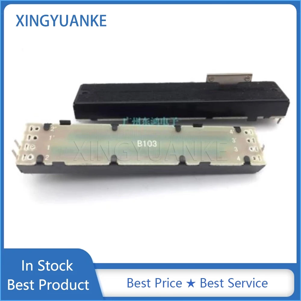1PCS SC6091N 88MM Straight Slide Potentiometer B10K Single Channel B103 Length 8.8cm Mixer Fader 3Pin T Handle 8mm
1PCS SC6091N 88MM Straight Slide Potentiometer B10K Single Channel B103 Length 8.8cm Mixer Fader 3Pin T Handle 8mm