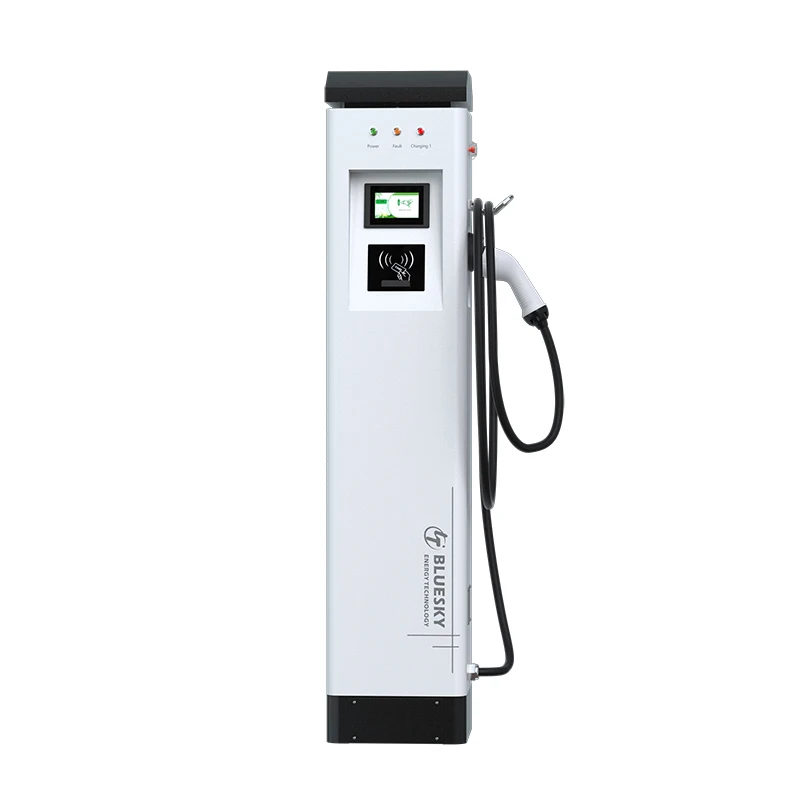 BLUESKY 3.5kw AC Level 2 EV Charger POS New Condition Floor-Mounted Electric Vehicle Charging Station With OCPP Equipped
BLUESKY 3.5kw AC Level 2 EV Charger POS New Condition Floor-Mounted Electric Vehicle Charging Station With OCPP Equipped