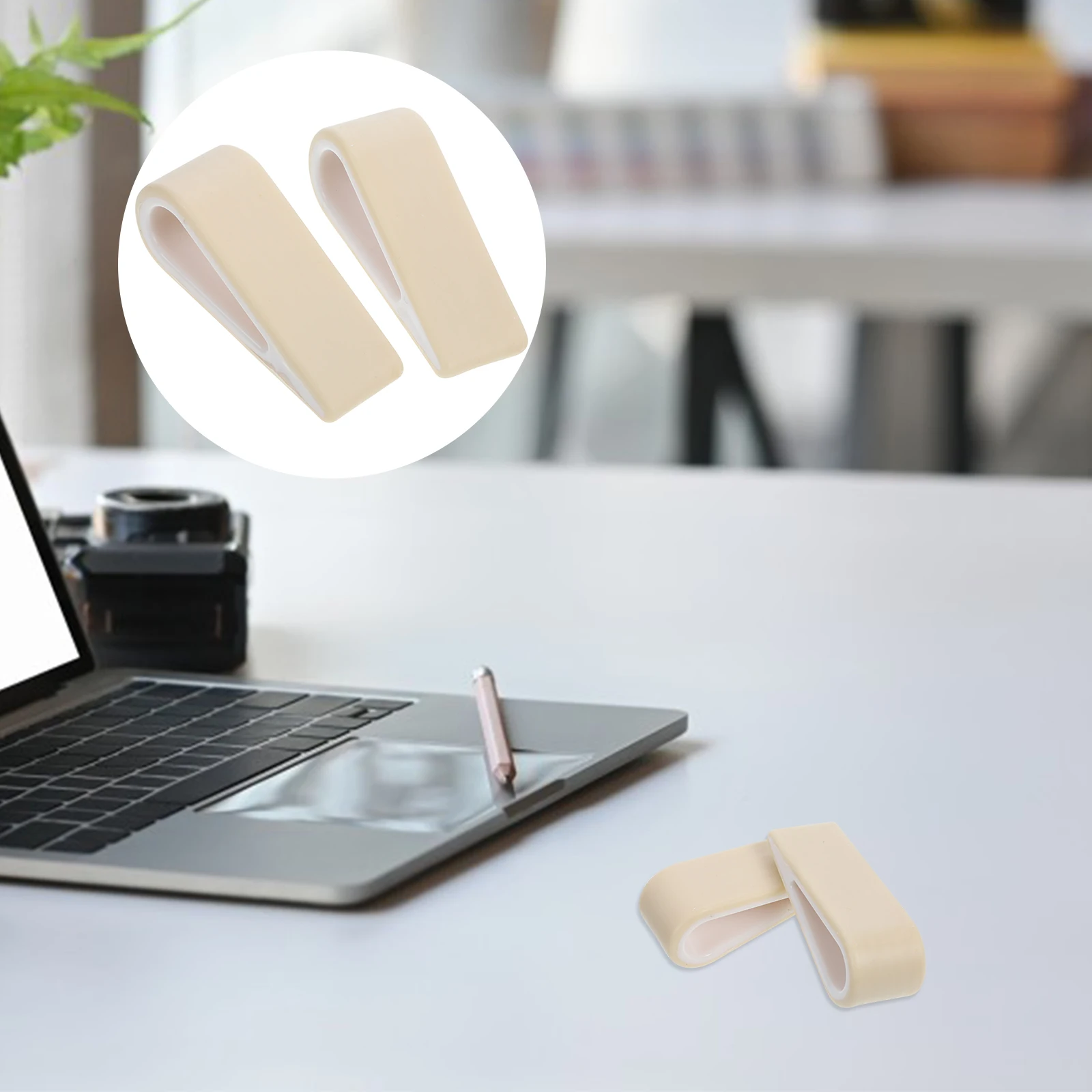 2 Pcs Computer Stand Laptop Lifter Lightweight Stable for Bed Silica Gel Feet Riser Tilting
2 Pcs Computer Stand Laptop Lifter Lightweight Stable for Bed Silica Gel Feet Riser Tilting