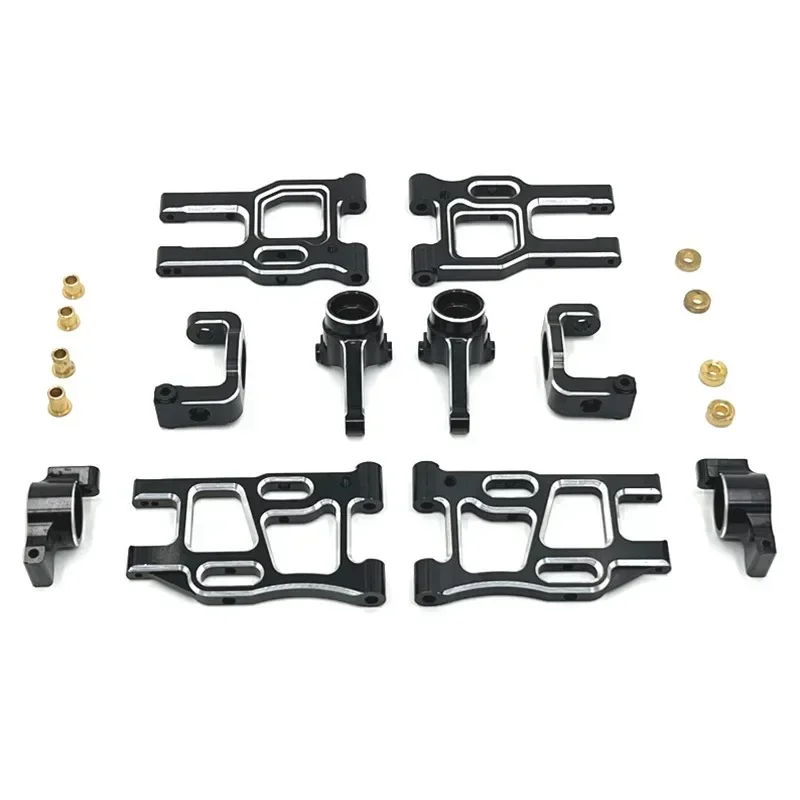 For LC Racing PTG-2 PTG-2R Metal Front and Rear Suspension Arm Steering Cup Hub Carrier Set 1/10 Upgrade Parts Accessories
For LC Racing PTG-2 PTG-2R Metal Front and Rear Suspension Arm Steering Cup Hub Carrier Set 1/10 Upgrade Parts Accessories