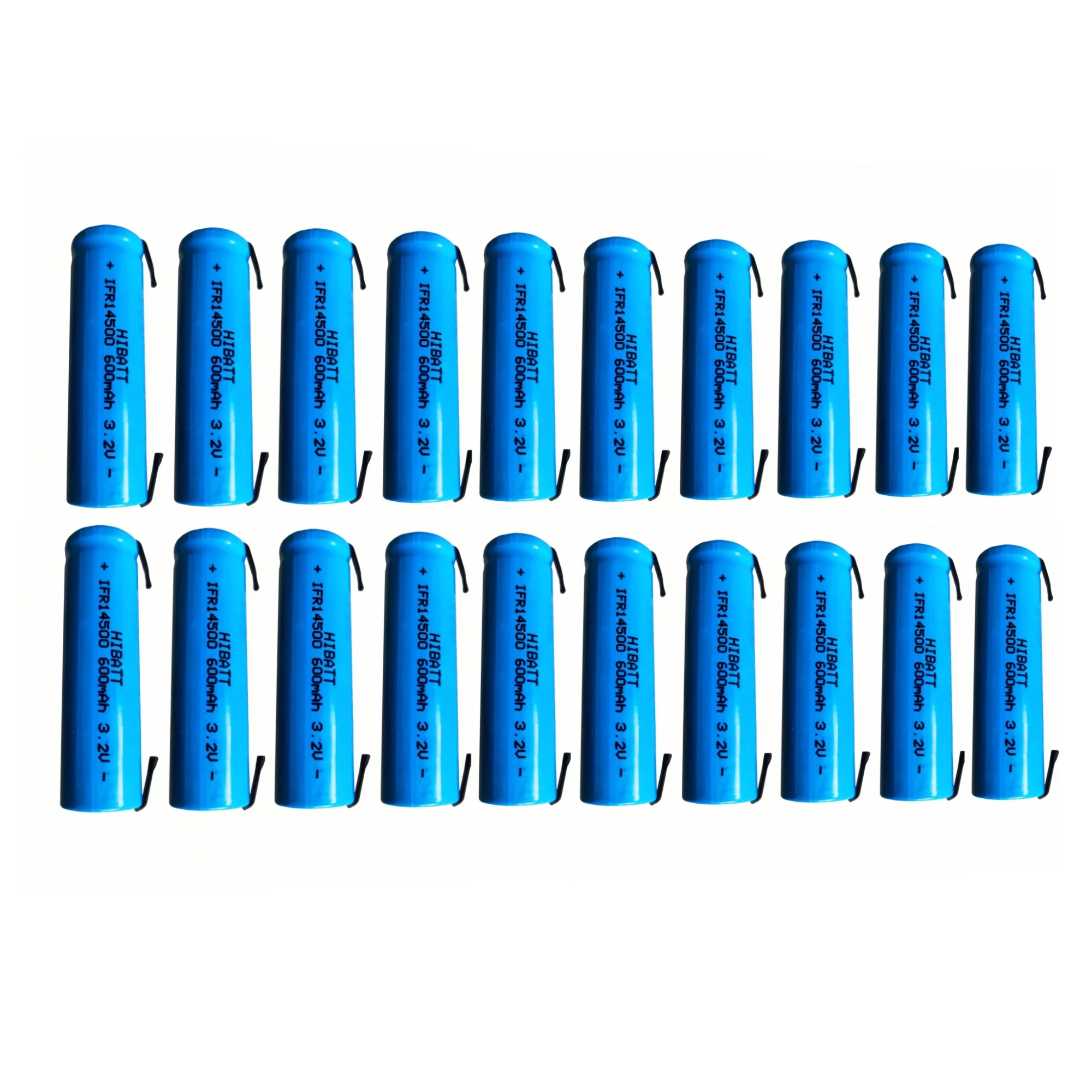 20PCS 14500 LiFePO4 Battery 3.2V 600mAh with solder tabs for Shaver Electric toothbrush Microphone Hair clipper Smart bracelet
20PCS 14500 LiFePO4 Battery 3.2V 600mAh with solder tabs for Shaver Electric toothbrush Microphone Hair clipper Smart bracelet