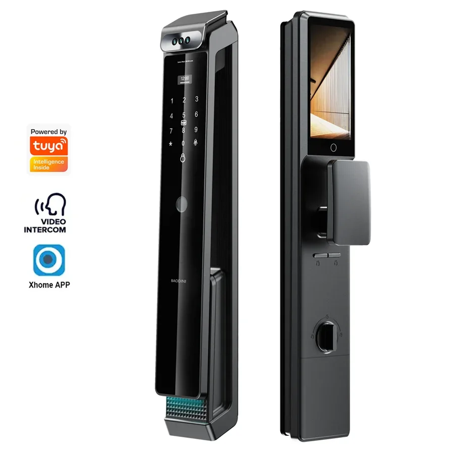 Yyhcfactory Tuya Wifi Fingerprint Door Lock 3D Face Recognition Home Security Electronic Door Lock Fully Automatic Smart Lock
Yyhcfactory Tuya Wifi Fingerprint Door Lock 3D Face Recognition Home Security Electronic Door Lock Fully Automatic Smart Lock