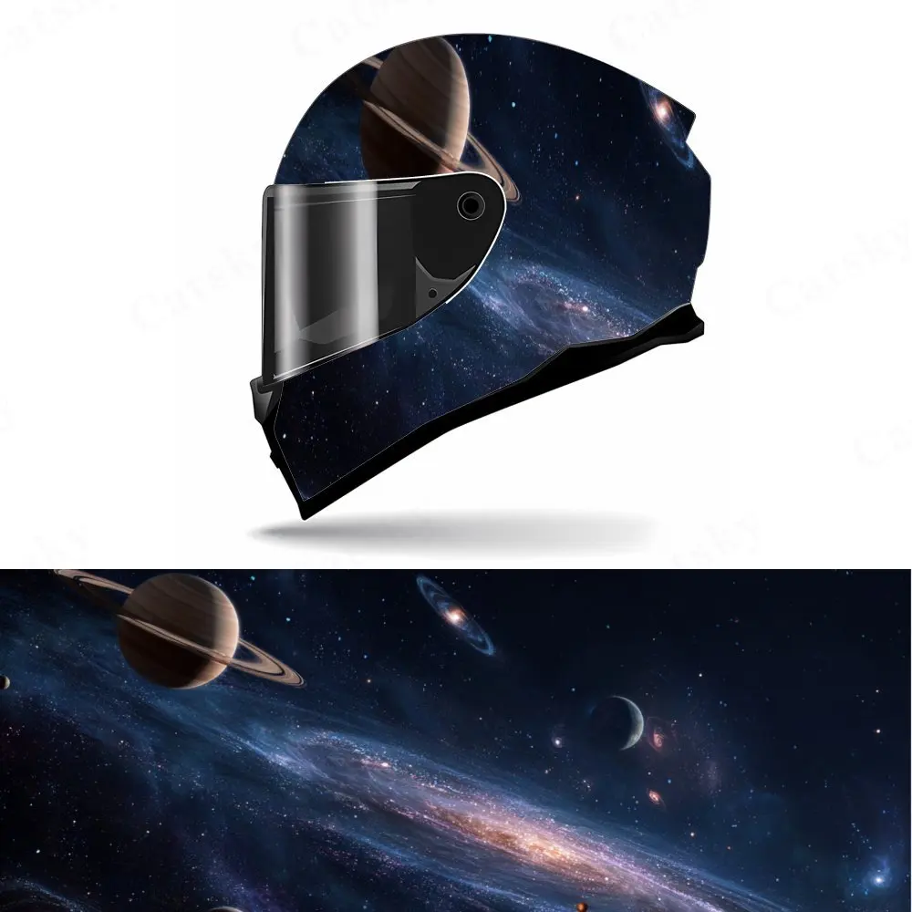 Mesmerizing Celestial - sky Motorcycle Helmet PVC Protective Sticker, Motorcycle Helmet Exterior Decorative Accessory, Waterproo 
Mesmerizing Celestial - sky Motorcycle Helmet PVC Protective Sticker, Motorcycle Helmet Exterior Decorative Accessory, Waterproo