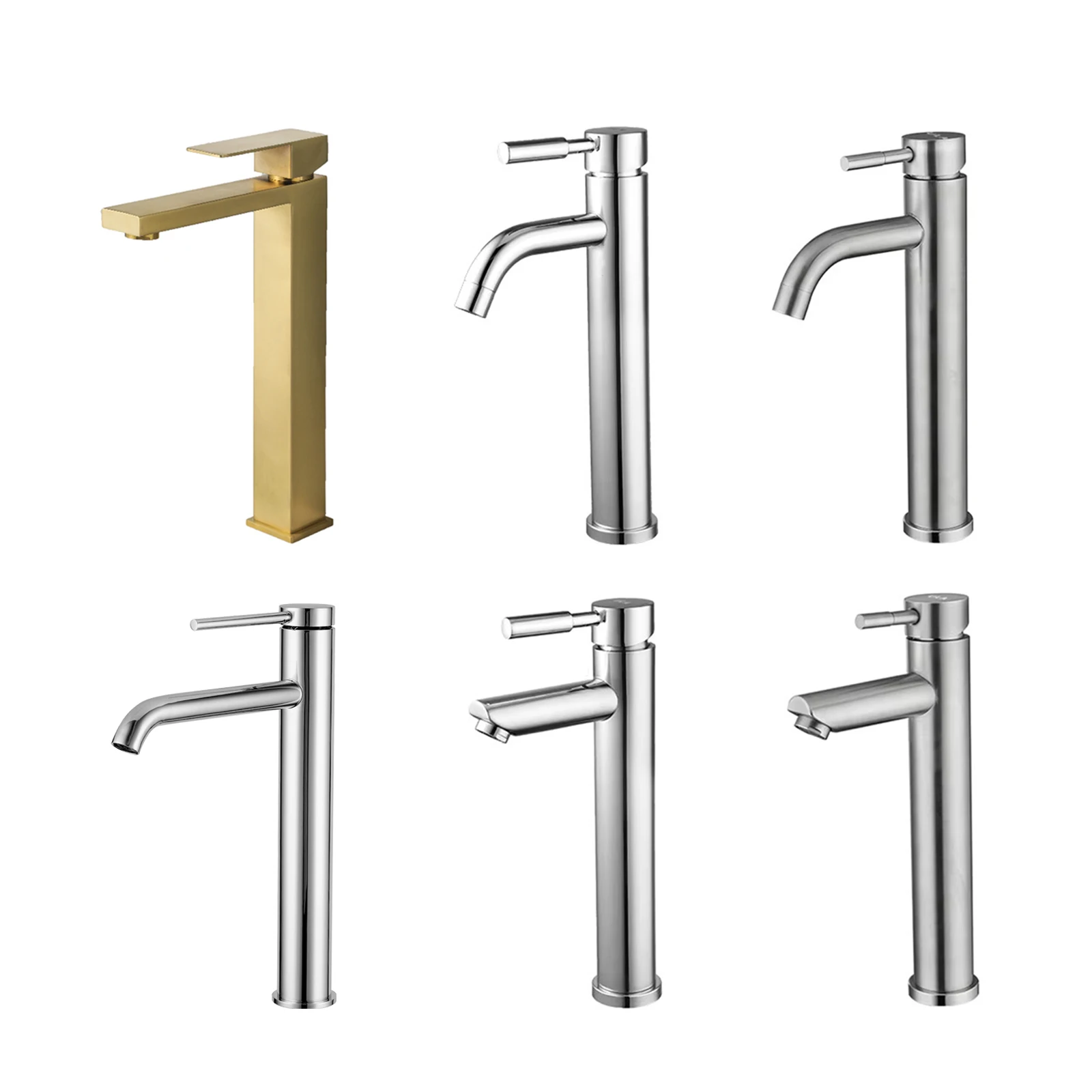 Chrome Basin Faucets Tall Bathroom Sink Faucet Gold Washbasin Taps bathroom basin faucet hot and cold wash mixer faucet
Chrome Basin Faucets Tall Bathroom Sink Faucet Gold Washbasin Taps bathroom basin faucet hot and cold wash mixer faucet