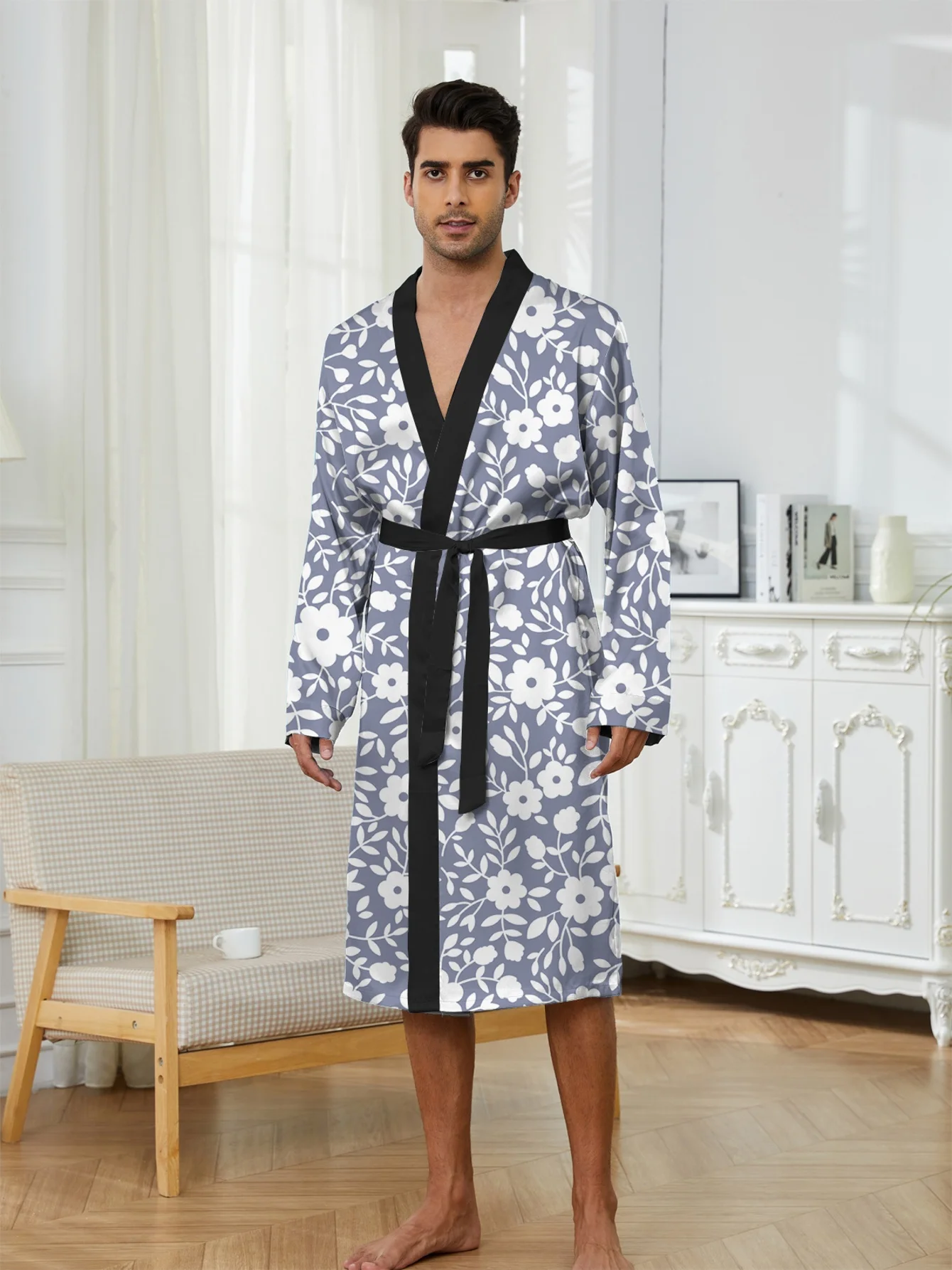 1pc Men'S Robes 2026 Spring Dressing Gown Polyester Bathrobe Man Graphic 3D Printed Men'S Bathrobe Men'S Pajamas Quick Drying
1pc Men'S Robes 2026 Spring Dressing Gown Polyester Bathrobe Man Graphic 3D Printed Men'S Bathrobe Men'S Pajamas Quick Drying
