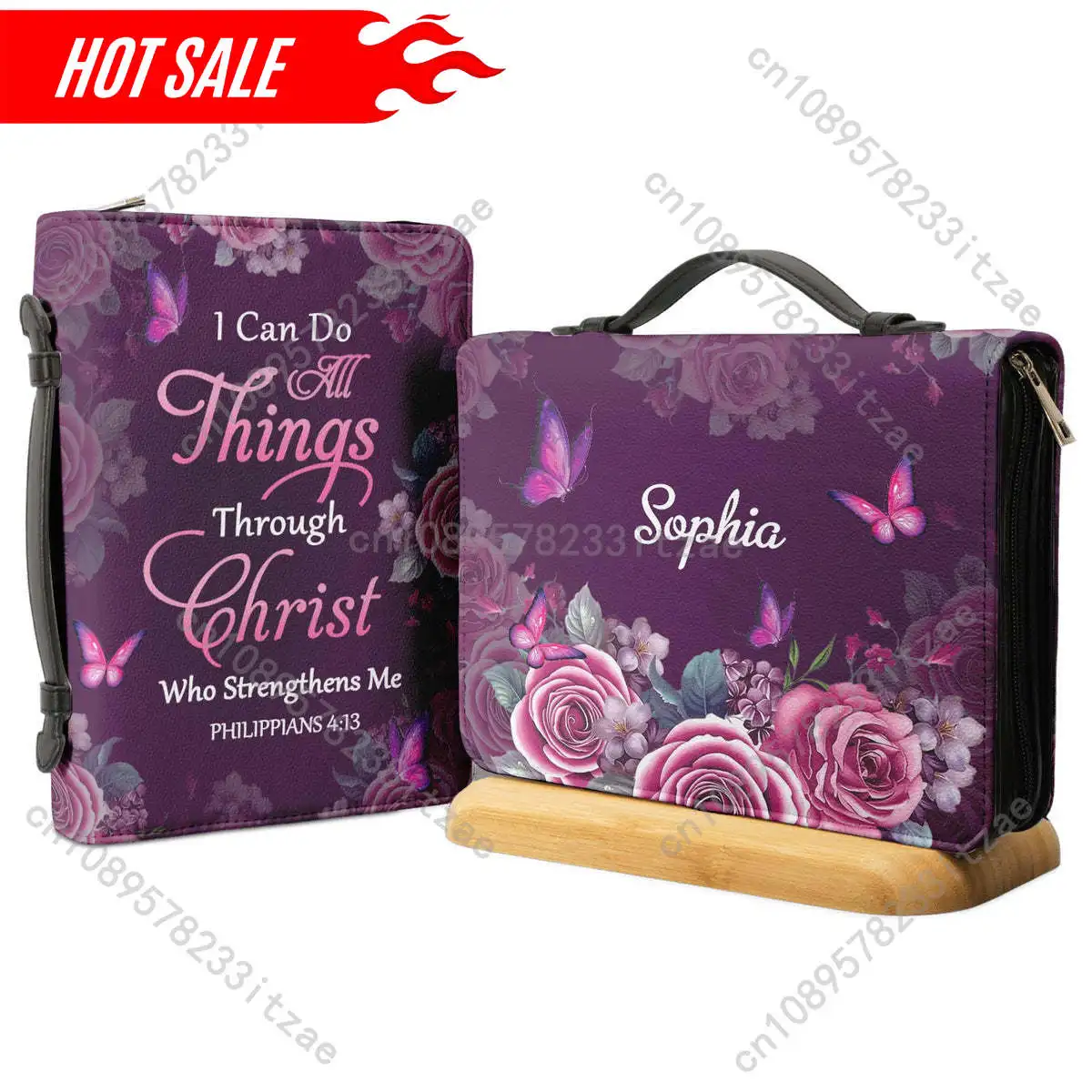 I Can Do All Things Through Christ Floral Butterflies Holy Bible Bags Christian Gifts Personalized Cover Bible Pack Waterproof 
I Can Do All Things Through Christ Floral Butterflies Holy Bible Bags Christian Gifts Personalized Cover Bible Pack Waterproof