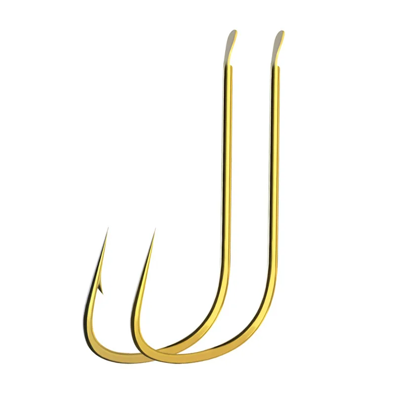 10Pcs/Pack Fishing Hooks High Carbon Steel Golden Single Fishhooks Jig Barbed Hook Carp Sea Fishing Accessorie Tackle Flat
10Pcs/Pack Fishing Hooks High Carbon Steel Golden Single Fishhooks Jig Barbed Hook Carp Sea Fishing Accessorie Tackle Flat