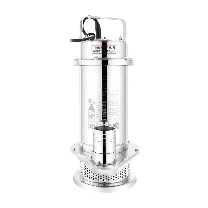 Shanghai Renmin 304 All Stainless Steel Submersible Pump Corrosion Resistant Chemical Pump High Head Pump Sewage Pump 220v
Shanghai Renmin 304 All Stainless Steel Submersible Pump Corrosion Resistant Chemical Pump High Head Pump Sewage Pump 220v