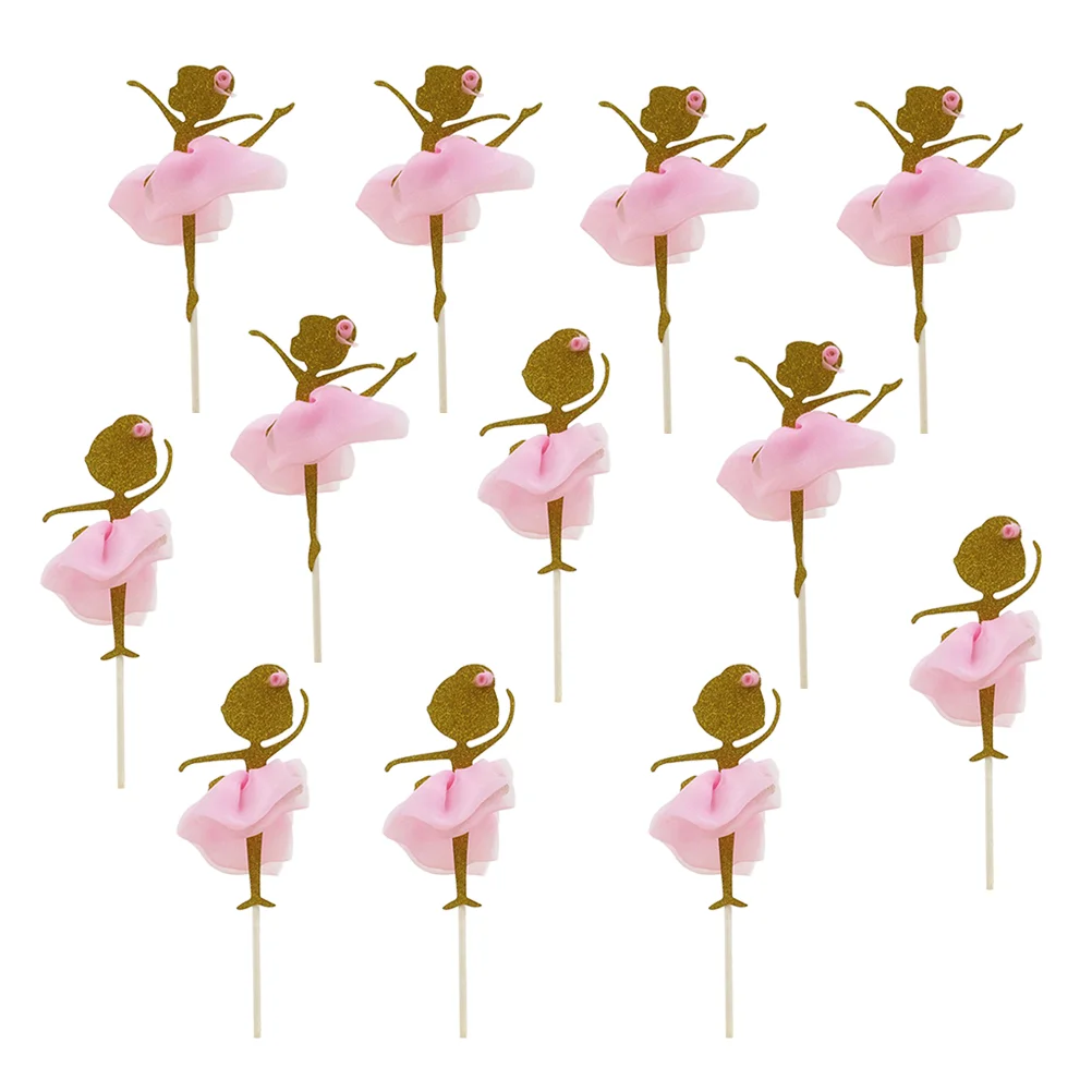 12PCS Gold Glitter Dancing Girl Cupcake Toppers Picks for Wedding Bridal Shower Birthday Party Decoration
12PCS Gold Glitter Dancing Girl Cupcake Toppers Picks for Wedding Bridal Shower Birthday Party Decoration