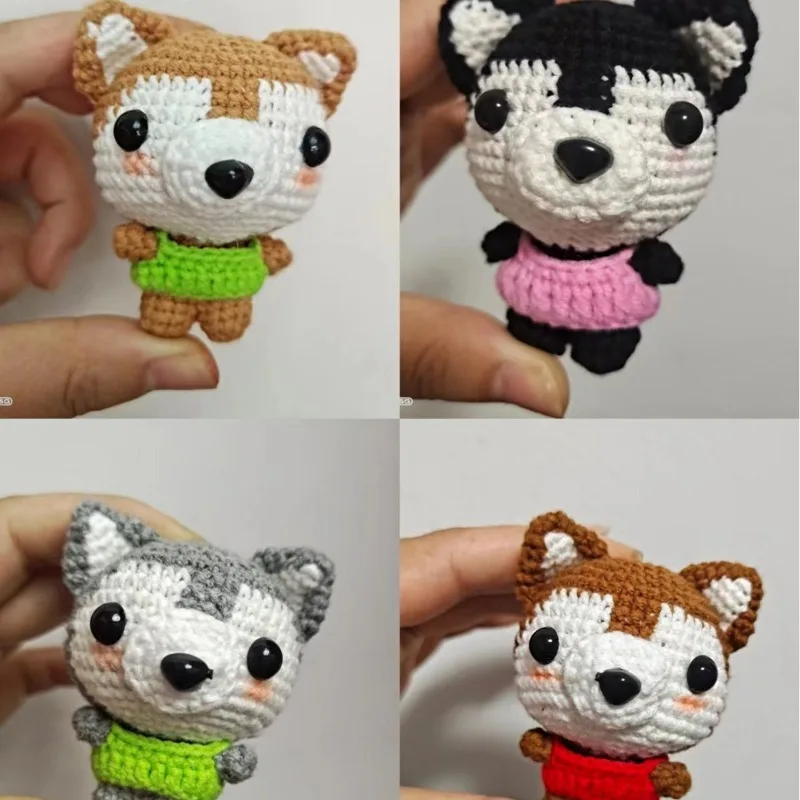 Handmade Crochet Little Forest Animals Key Chain for Bag Decor, Crochet Cute Lion Doll for Birthday Gifts, Knitted Pendants
Handmade Crochet Little Forest Animals Key Chain for Bag Decor, Crochet Cute Lion Doll for Birthday Gifts, Knitted Pendants