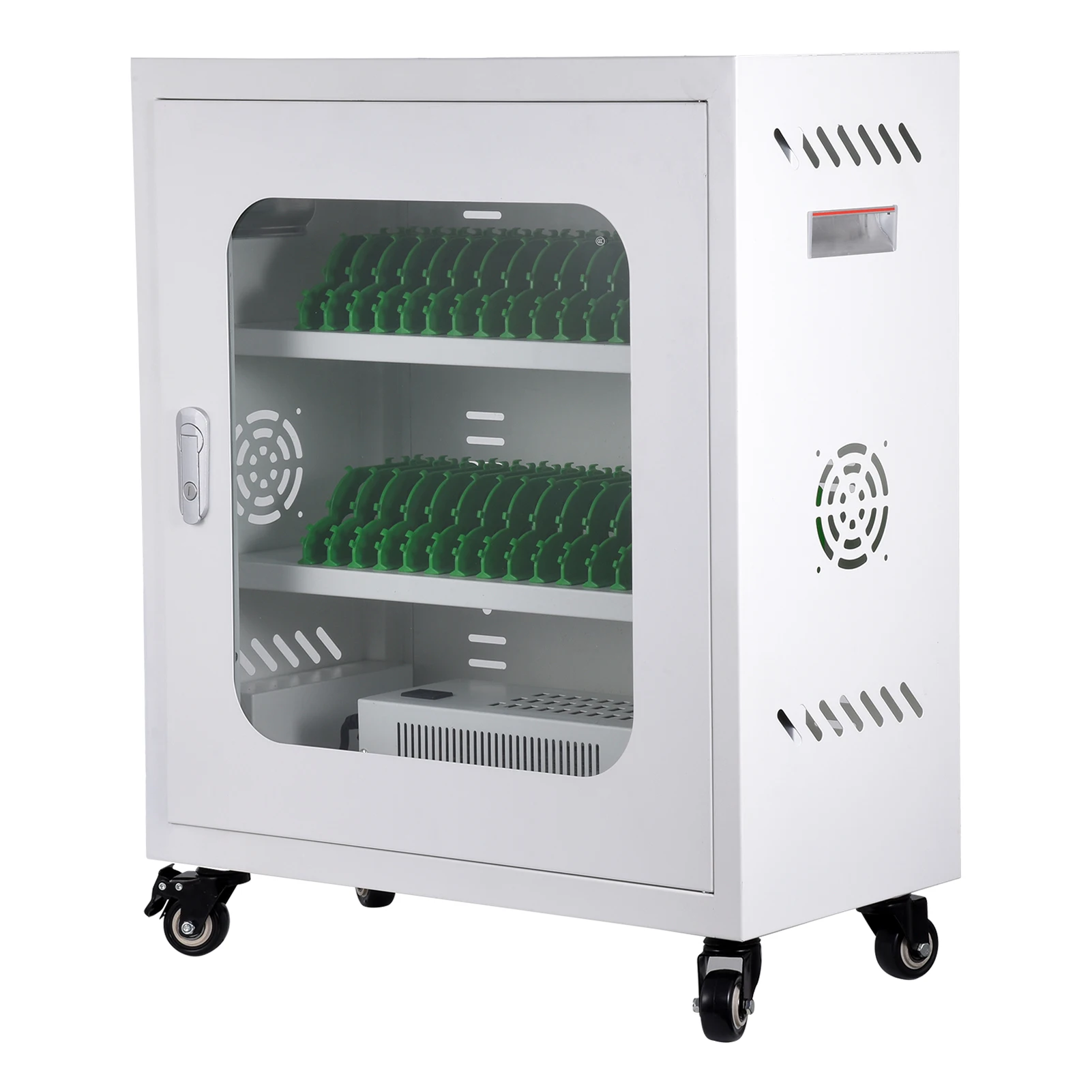 Charging Cart Portable Cell Phone Locker with Wheels USB Charging Cellphone Locker, Classroom Storage Cart
Charging Cart Portable Cell Phone Locker with Wheels USB Charging Cellphone Locker, Classroom Storage Cart