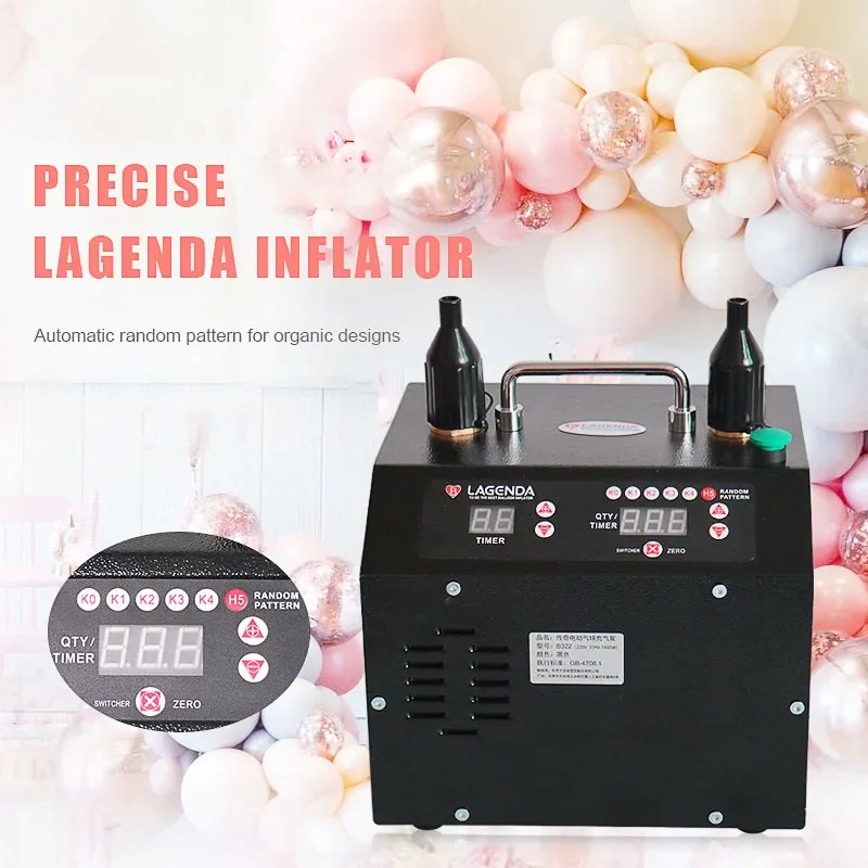 High Power Electric Balloon Air Pump Dual-Nozzle Inflator Machine for Party Balloon Arch Column Globos Air Blower
High Power Electric Balloon Air Pump Dual-Nozzle Inflator Machine for Party Balloon Arch Column Globos Air Blower