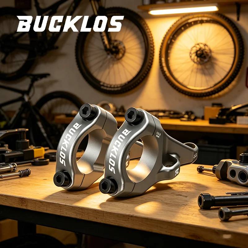 BUCKLOS Direct Mount Stem 31.8mm 35mm MTB Handlebar Stems Downhill CNC Split High-strength Lightweight Bicycle Stem Bike Parts
BUCKLOS Direct Mount Stem 31.8mm 35mm MTB Handlebar Stems Downhill CNC Split High-strength Lightweight Bicycle Stem Bike Parts