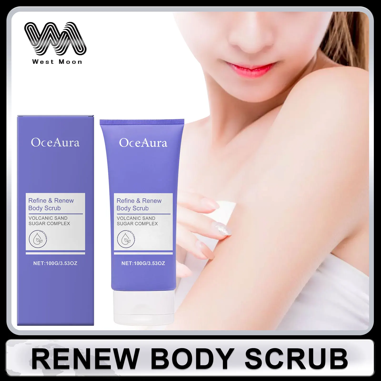 Volcanic Ash Body Scrub Exfoliating Deep Cleansing Pore Dead Skin Remover Long Lasting Fragrance Nourishing Refreshing Skin Care
Volcanic Ash Body Scrub Exfoliating Deep Cleansing Pore Dead Skin Remover Long Lasting Fragrance Nourishing Refreshing Skin Care
