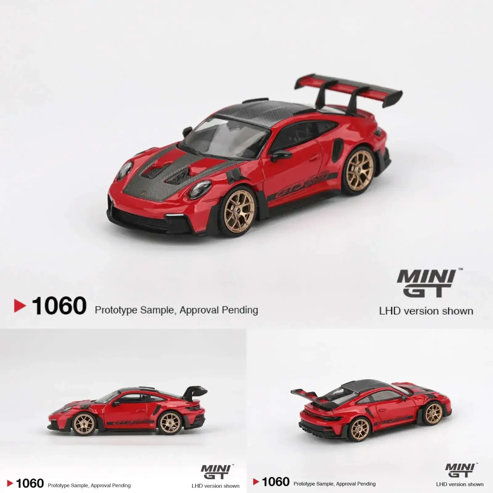 PreSale MINIGT 1060 1:64 Porsche 911 992 GT3 RS Weissach Package Guards Red Diecast Car Model Collection Toys
PreSale MINIGT 1060 1:64 Porsche 911 992 GT3 RS Weissach Package Guards Red Diecast Car Model Collection Toys