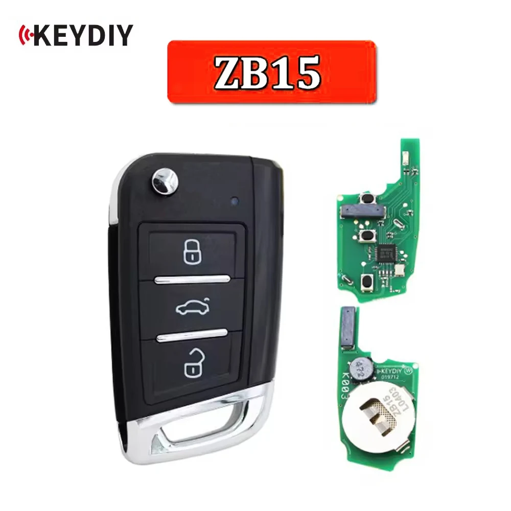 KEYDIY ZB15 Universal Smart Key ZB Series Car Remote Key for KD-X2 KD-MAX MQB Style Replacement Fit More Than 2000 Models 1pcs
KEYDIY ZB15 Universal Smart Key ZB Series Car Remote Key for KD-X2 KD-MAX MQB Style Replacement Fit More Than 2000 Models 1pcs