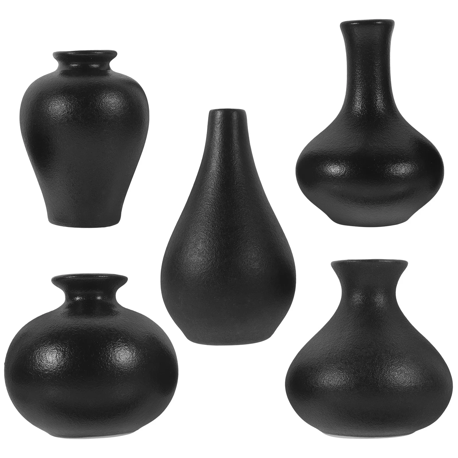 5Pcs Mini Flower Vases Ceramic Zen Style Desktop Flower Holder Hydroponics Vase Modern Mini Table Centerpiece
5Pcs Mini Flower Vases Ceramic Zen Style Desktop Flower Holder Hydroponics Vase Modern Mini Table Centerpiece