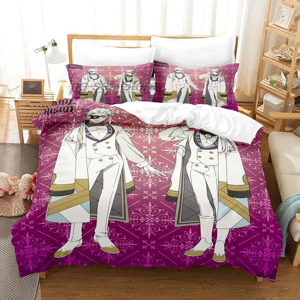 New 3D Anime VISUAL PRISON Bedding Set Single Twin Full Queen King Size Bed Set Adult Kid Bedroom Duvet cover Sets Home Textiles
New 3D Anime VISUAL PRISON Bedding Set Single Twin Full Queen King Size Bed Set Adult Kid Bedroom Duvet cover Sets Home Textiles