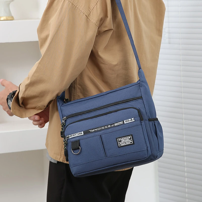 New Large Capaci Single oulder Bag Waterproof Wear-resistant Busin Casual Men's Crossbody Bag Multi-ket Bapa 
New Large Capaci Single oulder Bag Waterproof Wear-resistant Busin Casual Men's Crossbody Bag Multi-ket Bapa