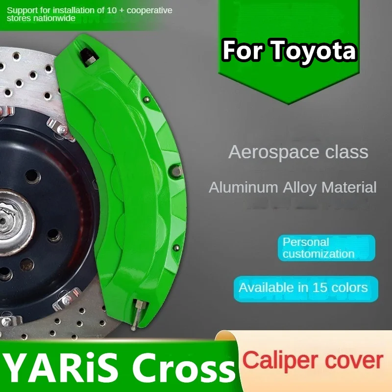 For Toyota YARiS Cross Aluminum Car Brake Caliper Cover Fit 2020 Premiere Z Adventure Elegant Hybrid Dynamic 2021 GR Sport 2022
For Toyota YARiS Cross Aluminum Car Brake Caliper Cover Fit 2020 Premiere Z Adventure Elegant Hybrid Dynamic 2021 GR Sport 2022