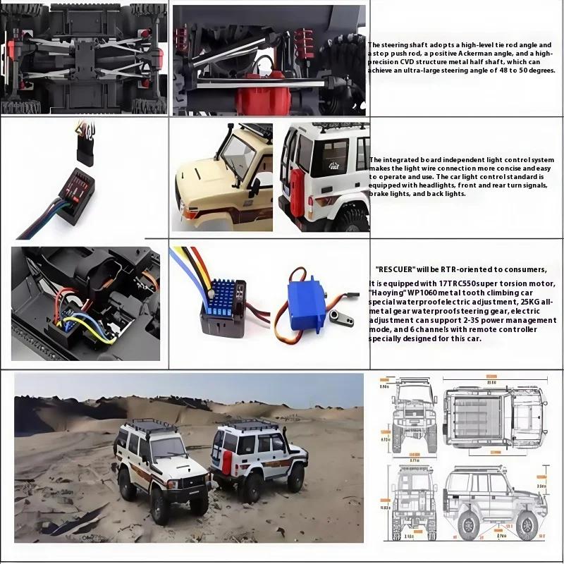 4WD RGT EX86190 RTR 1/10 PC Soft Shell Double Speed Car Electric RC Off-Road Vehicle Climbing Model LED Lamp Toy Adult Boy Gifts
4WD RGT EX86190 RTR 1/10 PC Soft Shell Double Speed Car Electric RC Off-Road Vehicle Climbing Model LED Lamp Toy Adult Boy Gifts