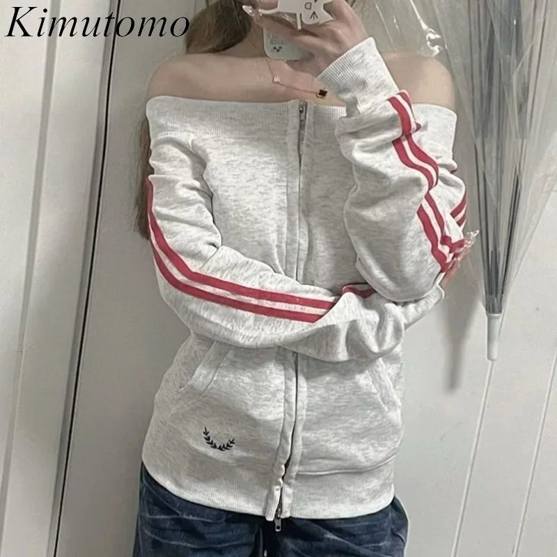 Kimutomo женские толстовки винтажные тонкие с разрезом на шее в консервативном стиле Y2k эстетические гранж-молния модные куртки верхняя одежда Harajuku
Kimutomo женские толстовки винтажные тонкие с разрезом на шее в консервативном стиле Y2k эстетические гранж-молния модные куртки верхняя одежда Harajuku