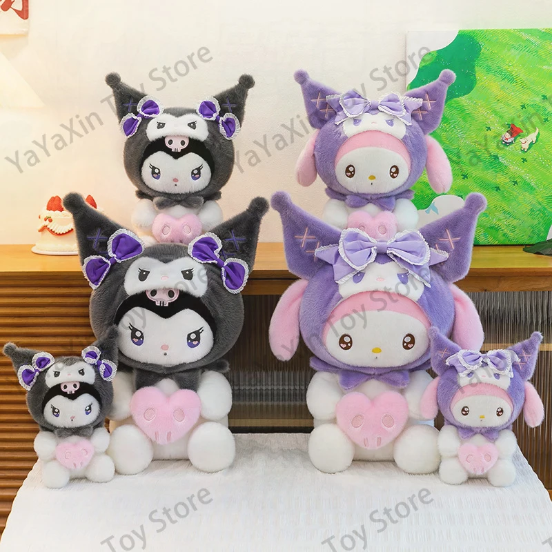 Плюшевая игрушка Sanrio Kuromi My Melody из серии Party, большая, очень мягкая, милая, экспортная, подарок на день рождения для девочек
Плюшевая игрушка Sanrio Kuromi My Melody из серии Party, большая, очень мягкая, милая, экспортная, подарок на день рождения для девочек