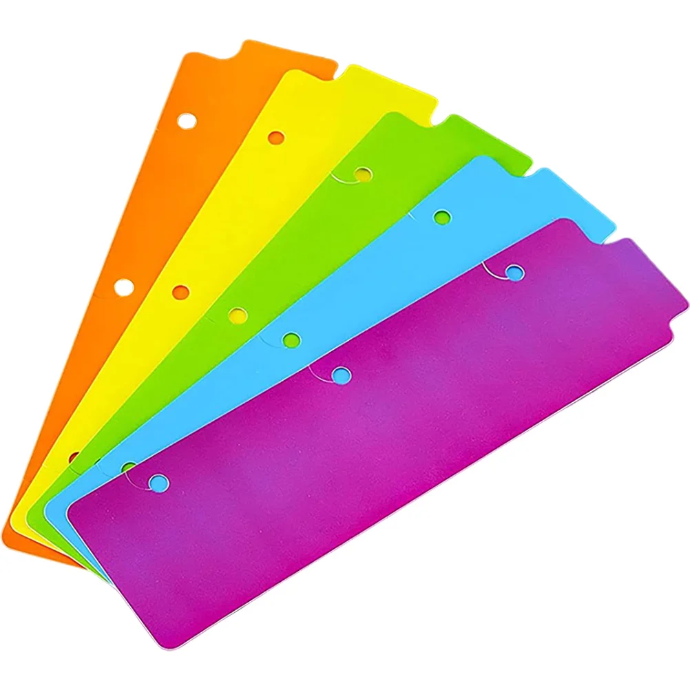 Colored Labels Tab Bookmark Mini Binder Divider Snap-in 3-ring Loose-leaf Notebook 5pcs (color Version) Index Dividers
Colored Labels Tab Bookmark Mini Binder Divider Snap-in 3-ring Loose-leaf Notebook 5pcs (color Version) Index Dividers