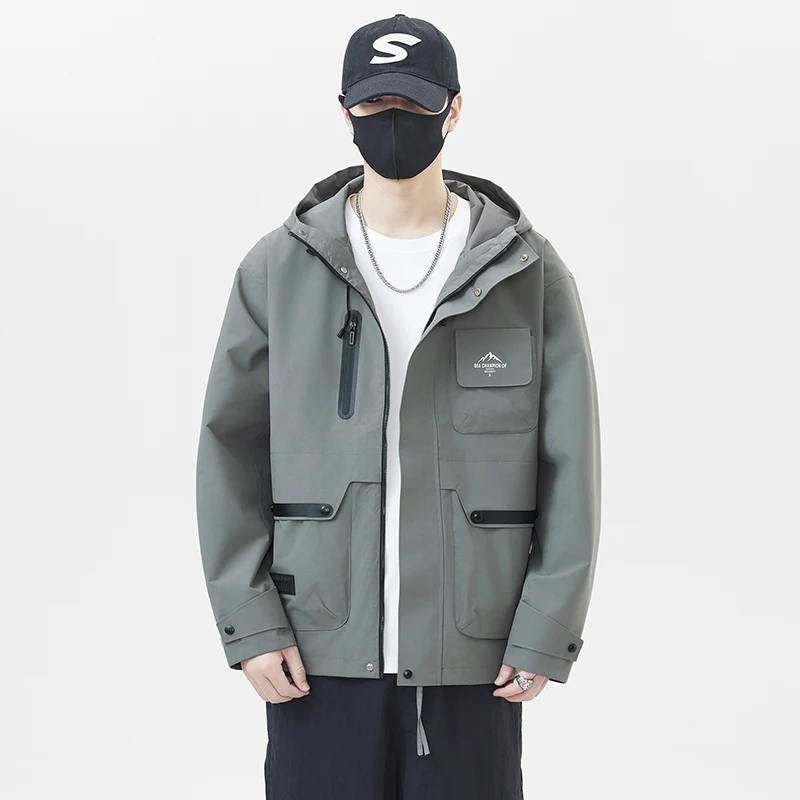 Новая мужская повседневная куртка с капюшоном 2025 года: модная, ветрозащитная, для активного отдыха, весна-осень, удобная, свободного кроя, современная, стильная
Новая мужская повседневная куртка с капюшоном 2025 года: модная, ветрозащитная, для активного отдыха, весна-осень, удобная, свободного кроя, современная, стильная